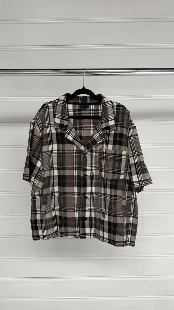 Button Up Boxy Shirt