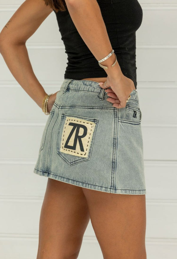 Urban Patch Mini Skirt